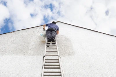 Peinture extérieure à Faramans — façades et ravalement